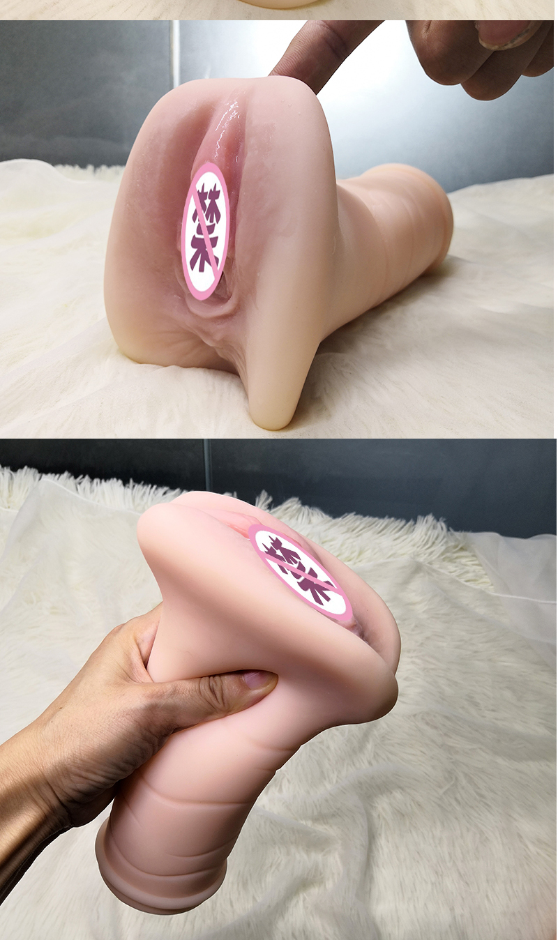 Dualentry Silicone Male Masturbator Realistic Artificial Vagina Anal Adult Toy For Men - 2