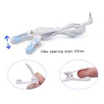 Electro Sex Kit Electric Anal Plug Nipple Clit Clamps Electrical Stimulation Penis Scrotum Shock Massage Pads E-stim Bdsm Toys - 3