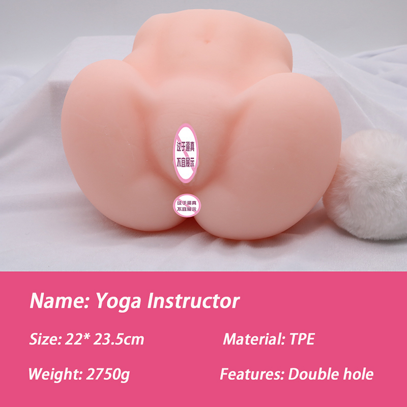 Realistic Silicone Male Masturbator Big Ass Vagina Anal Doll Erotic Pleasure Toy For Men Sensual Sucking Simulation - 15