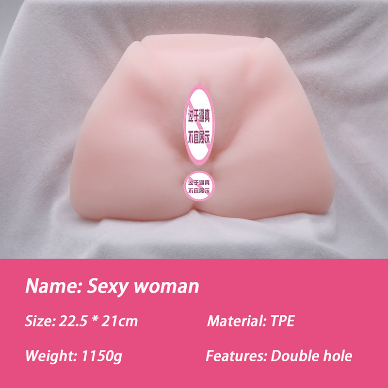 Realistic Silicone Male Masturbator Big Ass Vagina Anal Doll Erotic Pleasure Toy For Men Sensual Sucking Simulation - 14