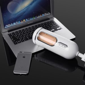 Electric Voice Interactive Clamping Sucking Male Masturbator Rubber Cunt Artificial Vagina Vibration Man Sex Toys For Adults Men - 2