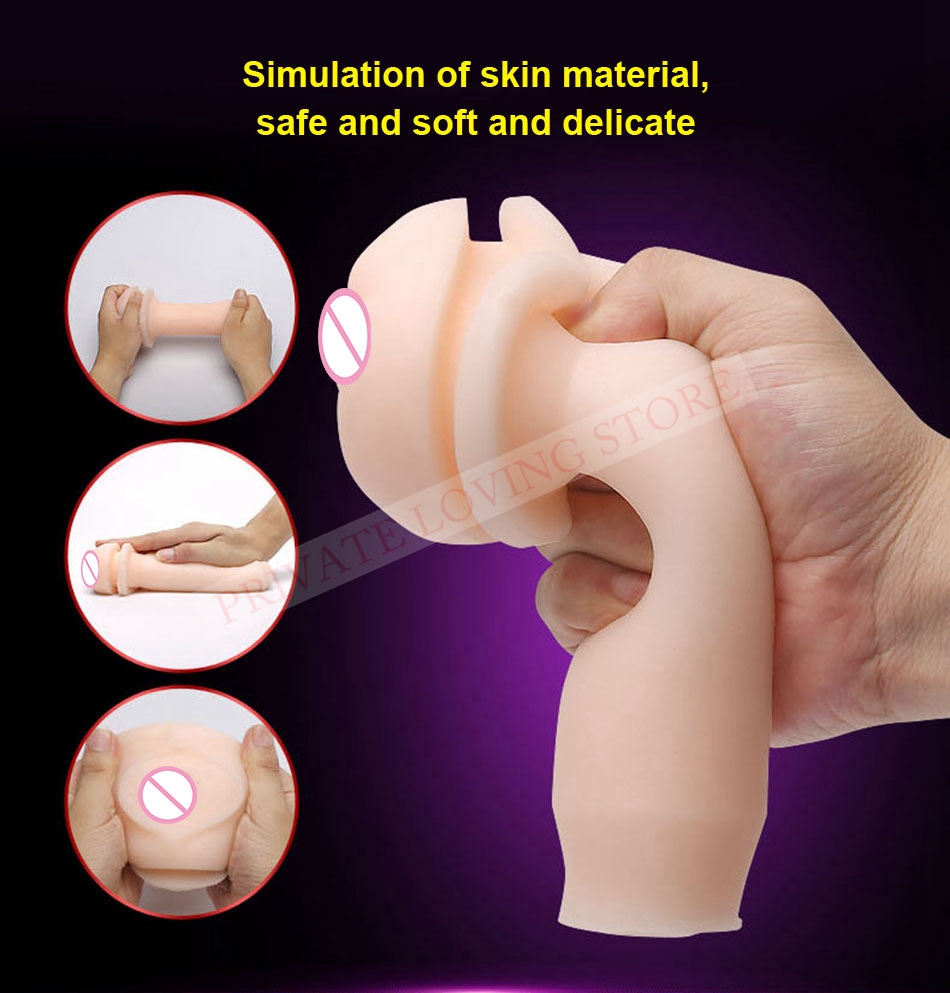 Electric Male Masturbator Voiceinteractive With Vibration Realistic Artificial Vagina Adult Sex Toy For Men - 7