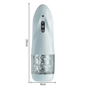 Automatic Male Masturbator Hands Free 10 Adjustable Cup Real Vagina Pocket Sex Toy For Men - 2
