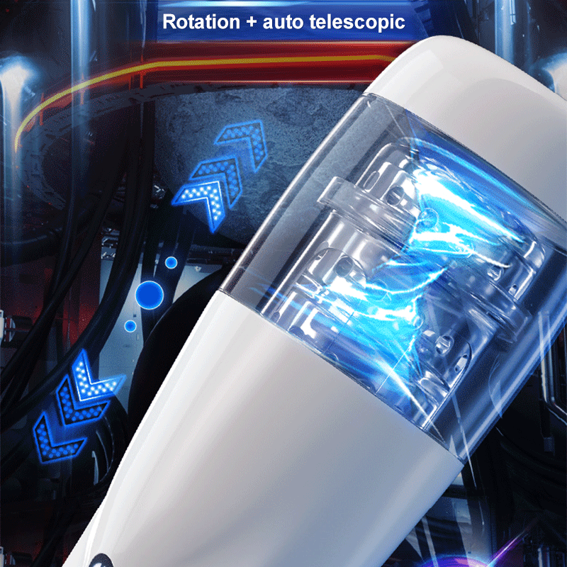 Automatic Male Masturbator Handsfree 10speed Adjustable Realistic Vagina Pocket Discreet Pleasure Sex Toy For Men - 3