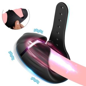 Glans Vibrator Penis Massager Exerciser 8 Speed Male Masturbator Ejaculation Delay Trainer Adult Sex Toys For Men Shop