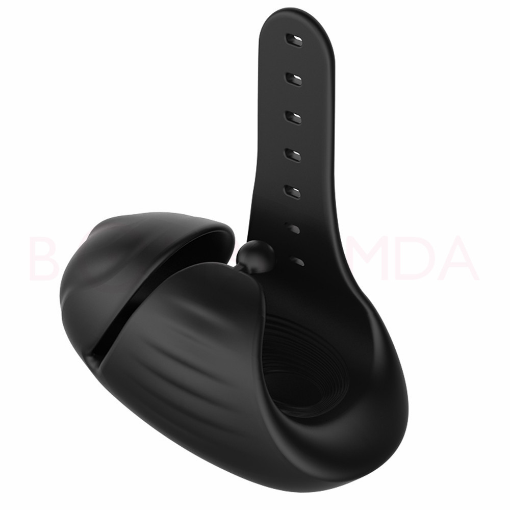8speed Glans Vibrator Male Massager Exerciser Masturbator Ejaculation Delay Trainer Adult Sex Toys For Men - 12