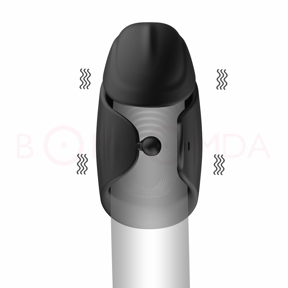 8speed Glans Vibrator Male Massager Exerciser Masturbator Ejaculation Delay Trainer Adult Sex Toys For Men - 9