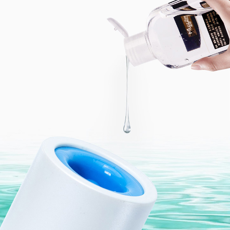 Mens Automatic Penis Enlargement Pump Vibrating Masturbation Cup Adult Sexual Wellness Training Delay Device - 2