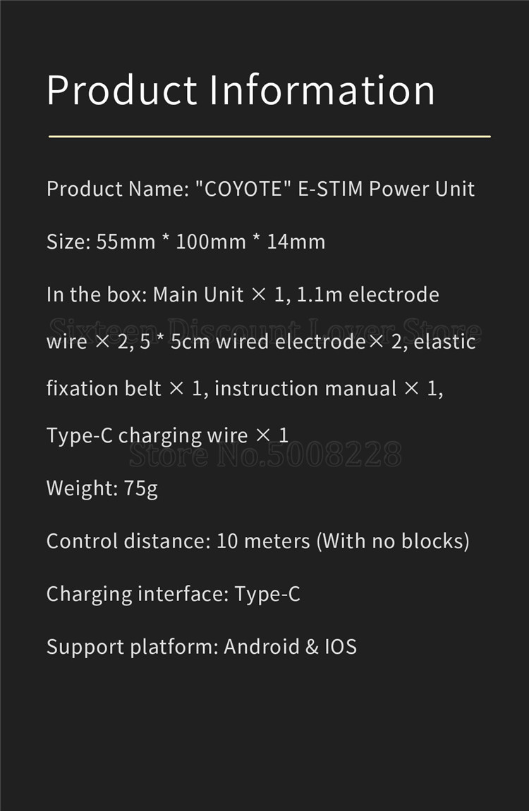 Dglab Electro Shock Couples Stimulator Medical Themed Remote Controlled Power Box Sm Player Adult Sex Toy - 12