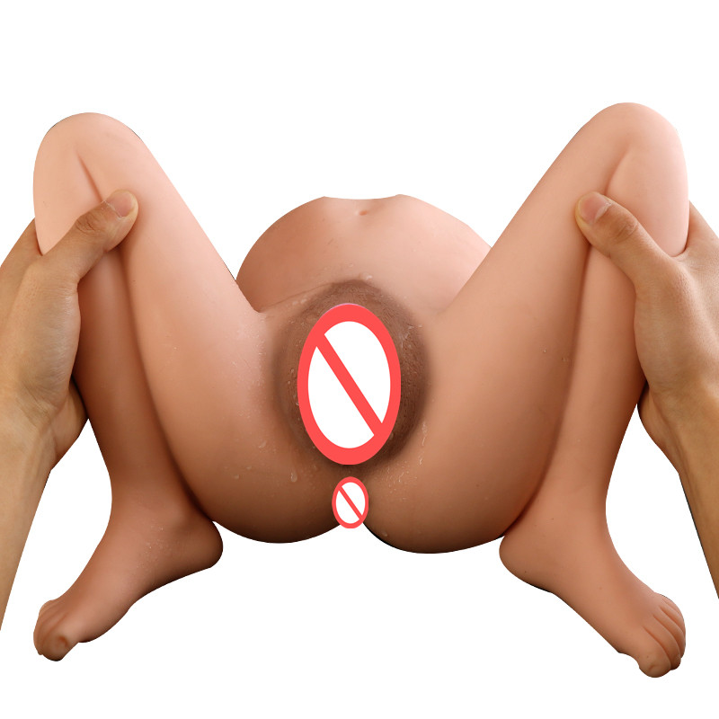 Realistic Lifelike Male Masturbator Cup Compact Dual Channel Adult Toy Ultrasoft And Stretchy Intimate Pleasure Device - 3