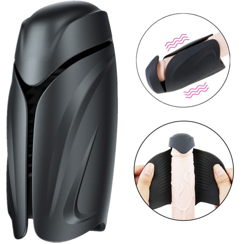 Powerful Vibrator Glan Massager Penis Stimulation Delay Trainer Male Masturbator 10 Speeds Vibration Sex Toys For Men