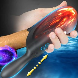 Automatic Vibrator For Men Masturbator Penis Trainer Stimulate Massager Delay Ejaculation Sex Toy Man