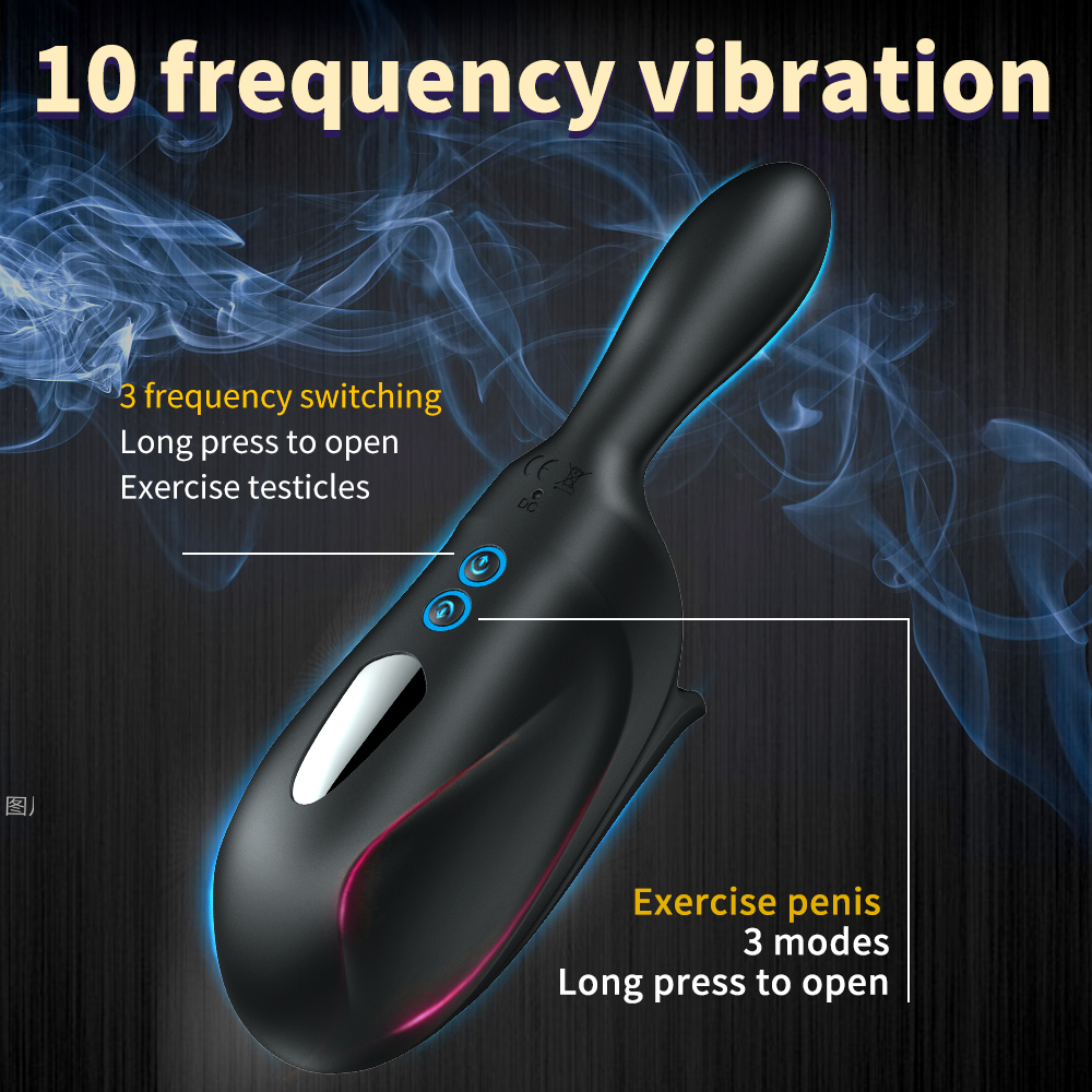 Advanced Automatic Male Vibrator Penis Training Massager Prolonged Ejaculation Pleasure Enhancer Ultimate Mens Intimate Sex Toy - 10