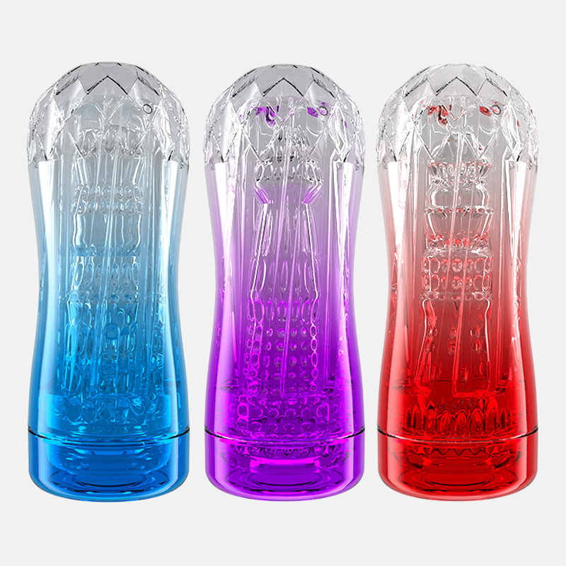 Male Masturbator Soft Realistic Pocket Pussy Penis Massager Erotic Adult Sex Toy For Men - 2