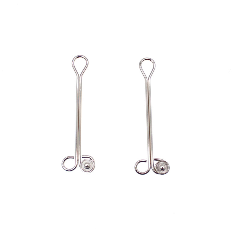 Adult Pleasure Games Femalefriendly Electro Shock Nipple Clamps Metal Stimulator Bdsm Accessories - 1