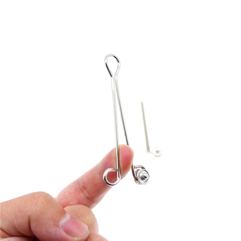 Adult Pleasure Games Femalefriendly Electro Shock Nipple Clamps Metal Stimulator Bdsm Accessories - 4