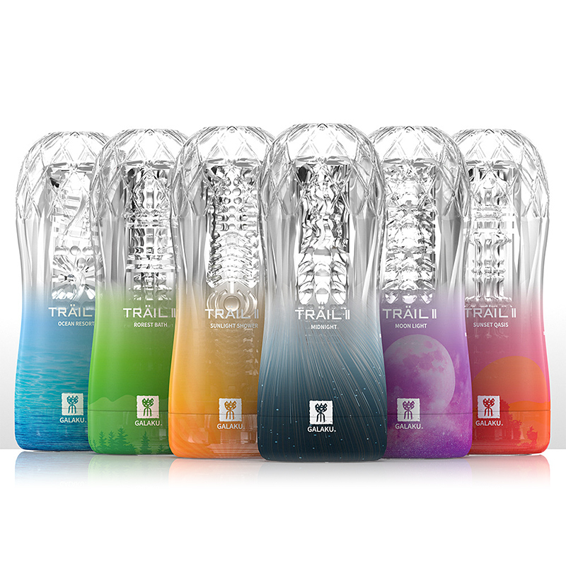 Male Masturbator Cup Transparent Soft Silicone Adult Sexual Exercise Toy Vacuum Pocket Pleasure Device - 2