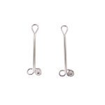Adult Games Accessories Sex Toys For Woman Electro Shock Nipple Clamps Metal Clip Stimulator Bdsm Torture - 2