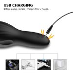 Penis Vibrator Delay Trainer Male Masturbator Automatic Oral Climax Sex Glans Stimulate Massager Toys For Men - 6