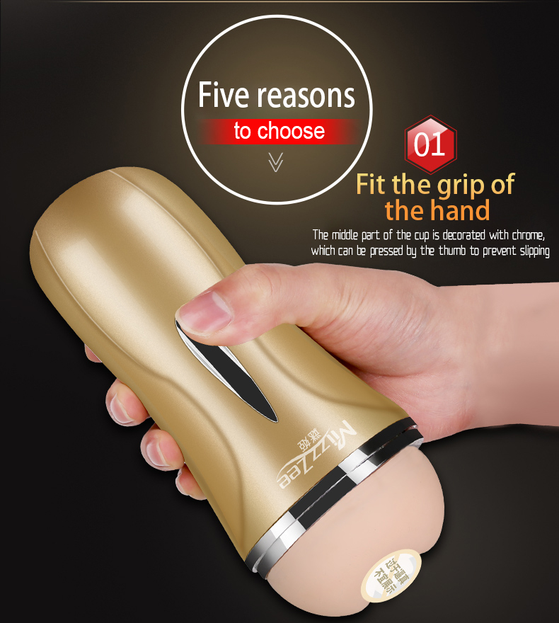Dual Channel Male Masturbator Realistic Vaginal And Anal Sex Toy For Men Vibrating Pleasure Device - 3