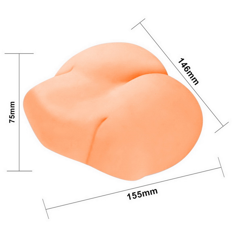 Realistic Male Masturbator Dual Entry Artificial Vagina And Anal Adult Sex Toy For Men Lifelike Pleasure Experience - 5