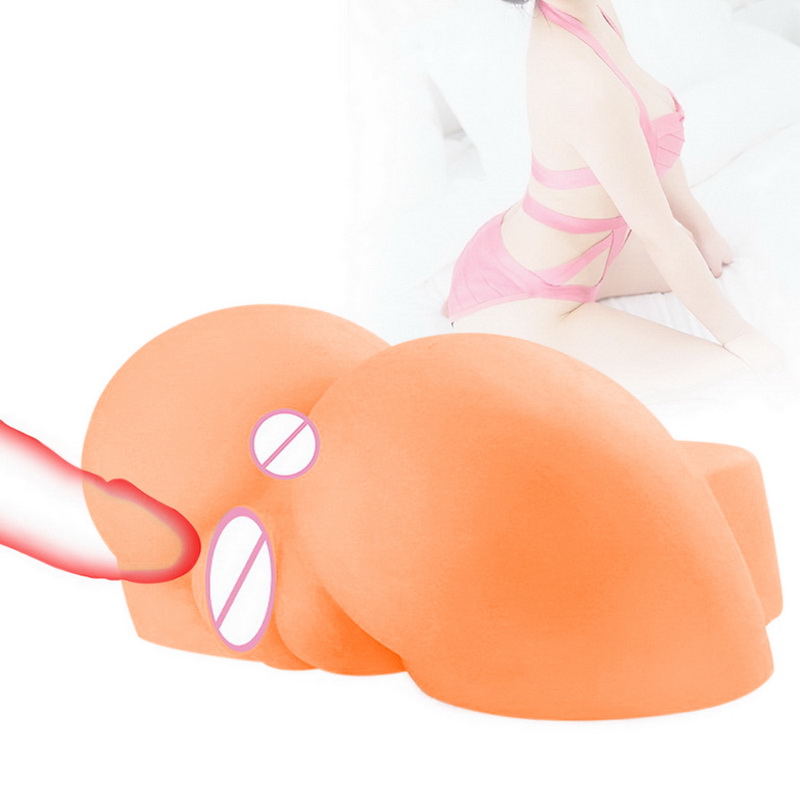 Realistic Male Masturbator Dual Entry Artificial Vagina And Anal Adult Sex Toy For Men Lifelike Pleasure Experience - 2