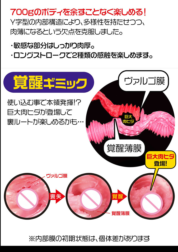 Double Hole Male Masturbator Magic Eyes La Vie En Roses Mild Soft Edition Realistic Artificial Vagina Sex Toy For Mens Pleasure - 3
