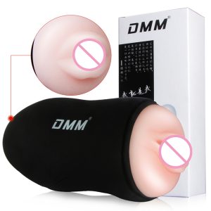 Dual Male Masturbator Cup Realistic Vaginal Anal Oral Vibrator Vagina Real Pussy Masturbation Sex Toys For Men