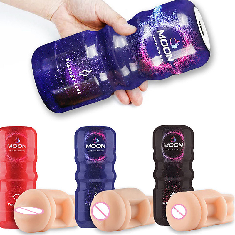 Dualended Male Masturbator Cup With Realistic Vaginal Anal Oral Features Vibrating Sex Toy For Men - 15