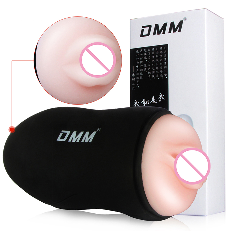 Dualended Male Masturbator Cup With Realistic Vaginal Anal Oral Features Vibrating Sex Toy For Men - 2