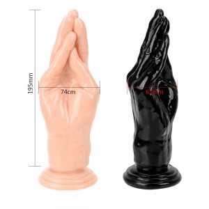Olo Masturbate Sex Toys Large Penis Fist Huge Dildo Suction Big Hand Anal Stuffed For Women Men Plug G-spot Butt - 2