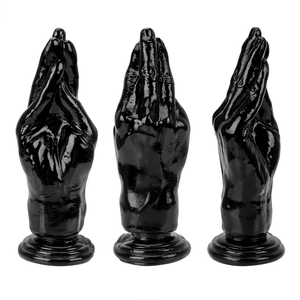 Large Hand Sculpted Dildo Suction Based Anal Plug For Gspot Stimulation Unisex Adult Sex Toy - 17
