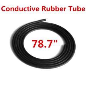 Homemade E-stim Diy Electrodes Conductive Rubber Tube Kit For Electrosex Gear Estim Tens Unit 1 5x4mm - 2