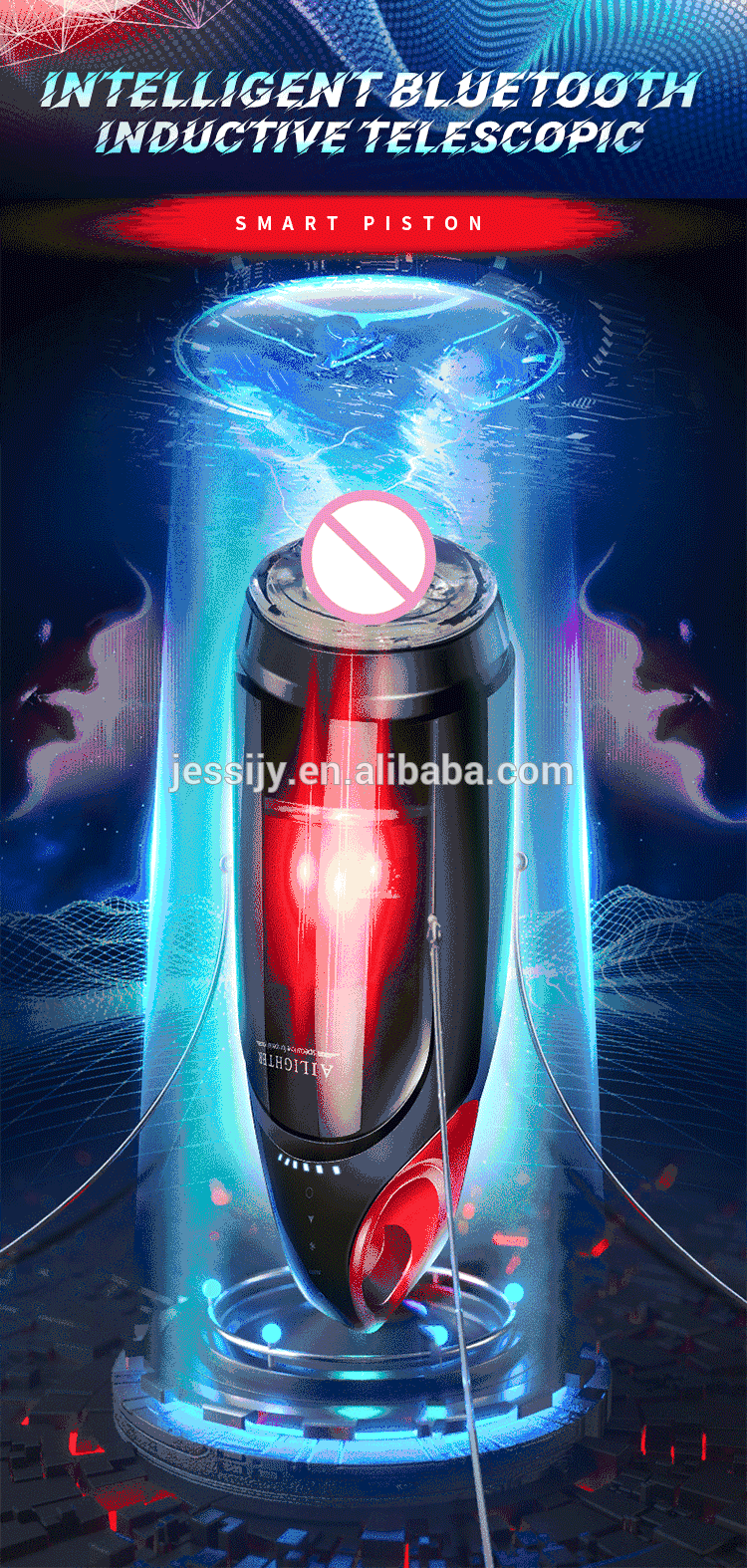 Intelligent Induction Male Masturbation Cup Rotary Telescopic Electric Voice Adult Sensual Sex Toy - 11