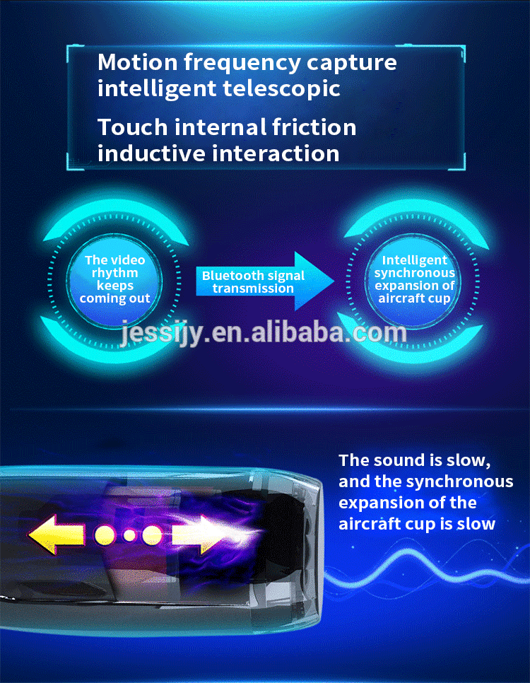 Intelligent Induction Male Masturbation Cup Rotary Telescopic Electric Voice Adult Sensual Sex Toy - 10