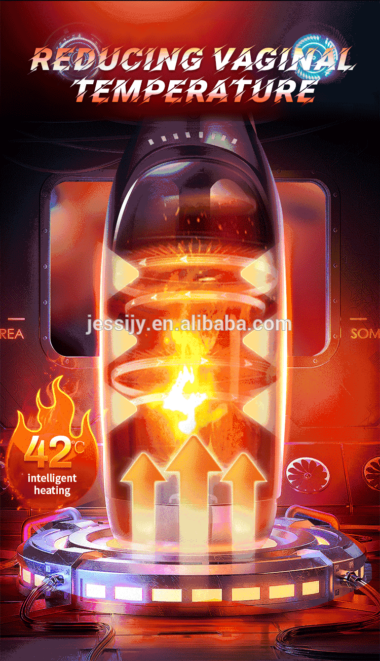 Intelligent Induction Male Masturbation Cup Rotary Telescopic Electric Voice Adult Sensual Sex Toy - 8