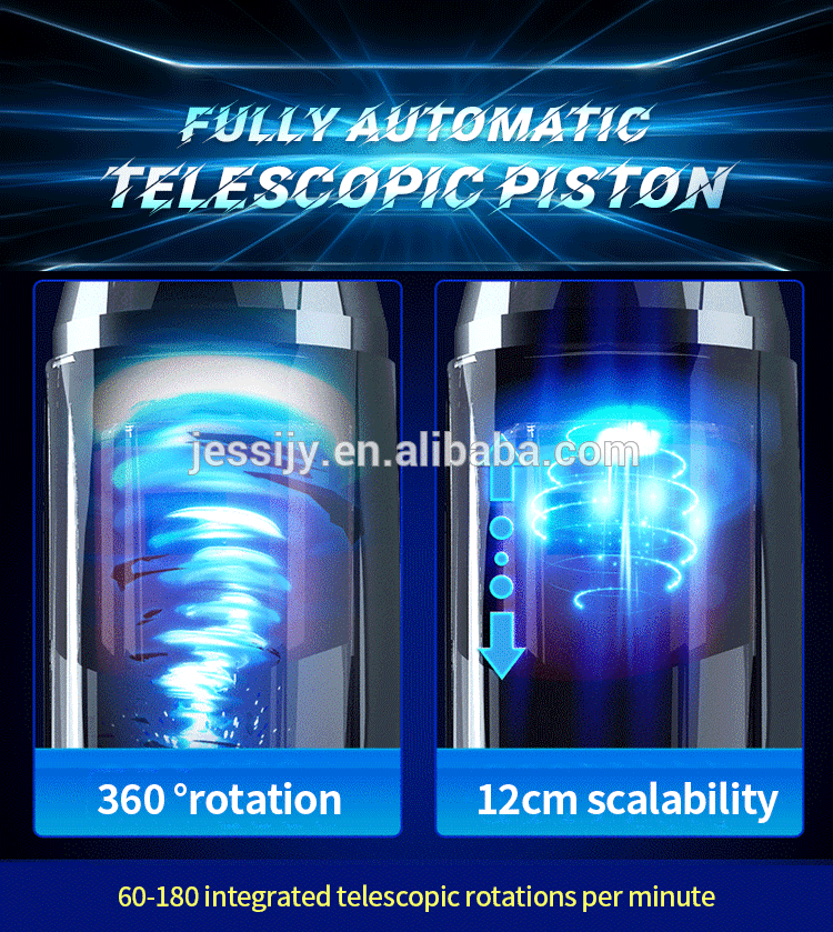 Intelligent Induction Male Masturbation Cup Rotary Telescopic Electric Voice Adult Sensual Sex Toy - 5