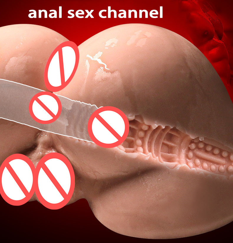 2 Color Realistic Male Big Hip Men Gay Masturbation Artificial Anus Pussy Scrotum Erotic Masturbator For Adult Sex Toy 8 - 4