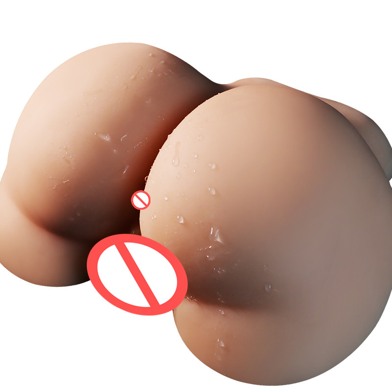 Deluxe Dualcolored Realistic Male Masturbator Erotic Adult Toy With Artificial Anus And Scrotum Gayfriendly Pleasure Device - 3