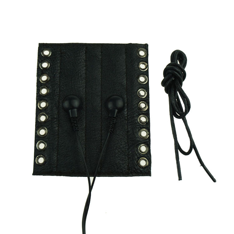 Electro Shock Penis Sleeve Bondage Cock Ring Mens Adult Bdsm Kit For Electrical Stimulation Sex Toys - 5