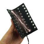 Electro Shock Leather Bondage Cock Ring Penis Sleeve Electrical Stimulation Sex Toys For Men Adult Stimulator Products Bdsm Kit - 5