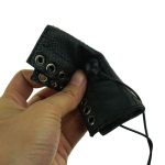 Electro Shock Leather Bondage Cock Ring Penis Sleeve Electrical Stimulation Sex Toys For Men Adult Stimulator Products Bdsm Kit - 6