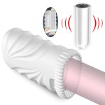 Male Penis Exerciser Vibrator Masturbator Cup Trainer Stimulate Massage Delay Lasting Stamina Sex Toys