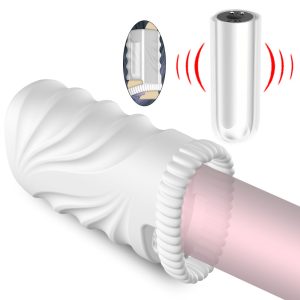 Male Penis Exerciser Vibrator Masturbator Cup Trainer Stimulate Massage Delay Lasting Stamina Sex Toys