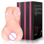 Male Masturbators Realistic Mouth Blow Job Stroker Oral Sucking Deep Throat Vagina Pocket Pussy With Sex Tongue Toys For Man