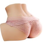 5 2kg Big Ass Male Masturbation Cup Half Body Realistic Vaginal Anus Sex Doll Pussy Anul Dual Channel Adult Toys For Man - 5