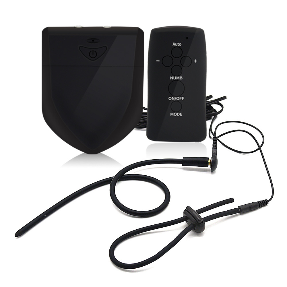 Male Electrosex Stimulator Estim Penis Massage Masturbation Aid Shock Cock Ring For Men Gayfriendly - 1
