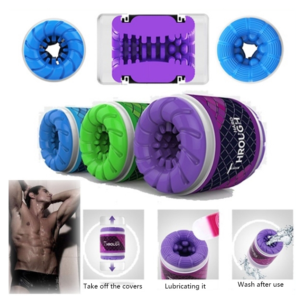 Dualchannel Male Masturbator Realistic Artificial Vagina Anus Adult Sexual Wellness Pleasure Toy - 21