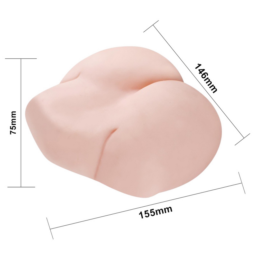 Dualchannel Male Masturbator Realistic Artificial Vagina Anus Adult Sexual Wellness Pleasure Toy - 10
