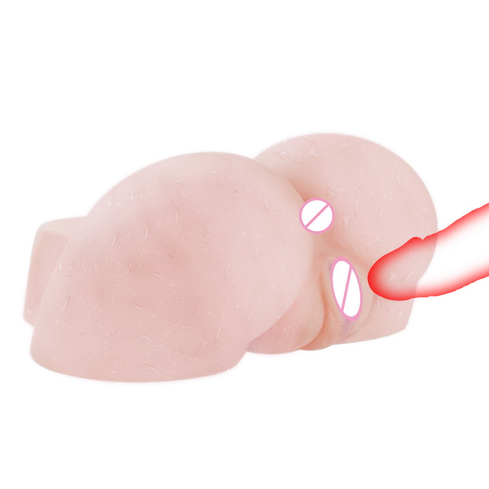 Dualchannel Male Masturbator Realistic Artificial Vagina Anus Adult Sexual Wellness Pleasure Toy - 5